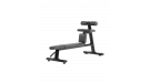 Скамья для скручиваний горизонтальная Bronze Gym H-035 (черный)