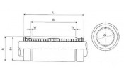 Подшипник линейный LM35UU (GLPH2100)